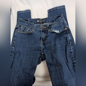 LEVIS Classic Boot cut Curvy Skinny‎ Blue Denim Jeans Sz 4